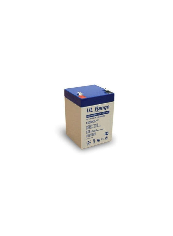 UL2.8-12 - Ultracell, 2.6Ah, 12V, Lead-Acid Battery
